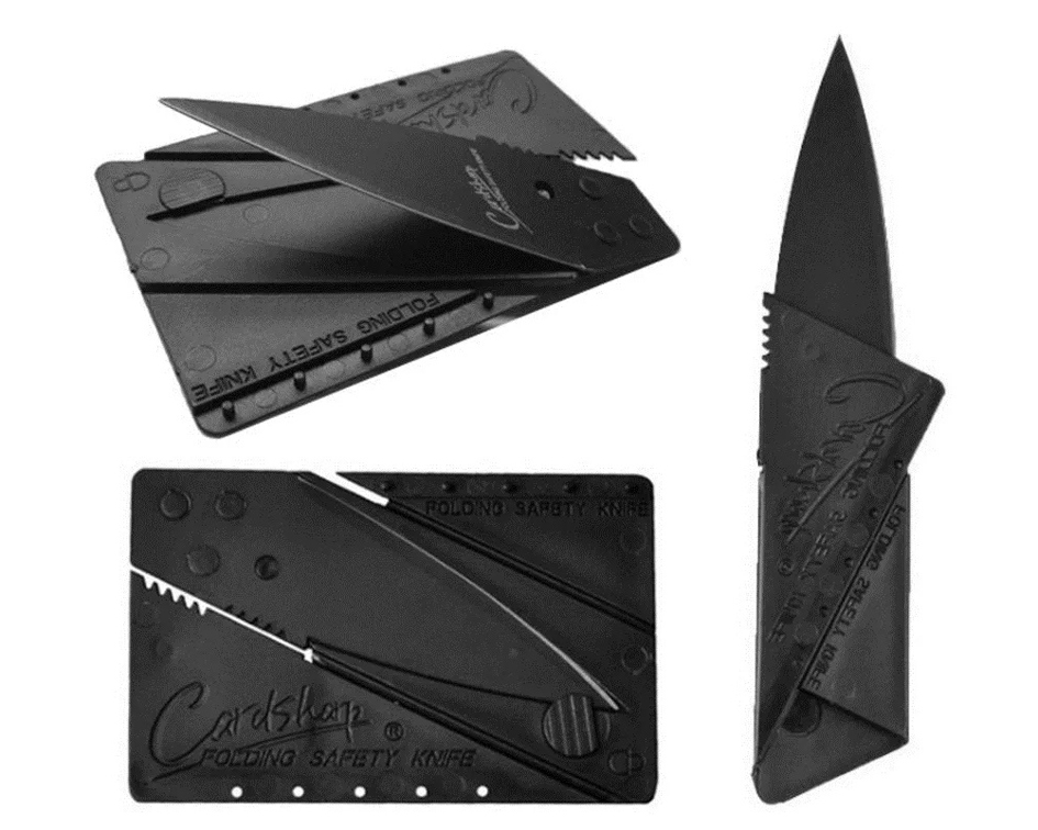 CardSharp Credit Card Folding Safety Knife - Lucky Hunter